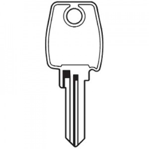 Steel Line garage door key LF16